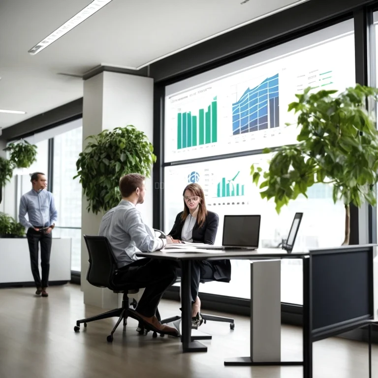 لوحة تحكم برمجيات الأعمال تبرز العمليات الآلية